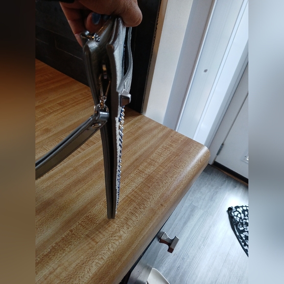 MCM RARE Studded Metallic Wristlset/Clutch - Picture 6 of 9